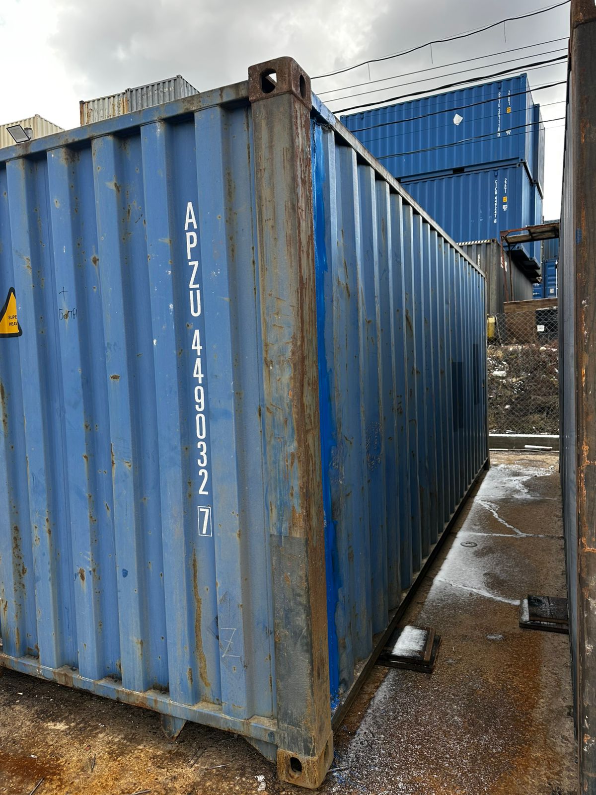 Морской контейнер APZU4490327